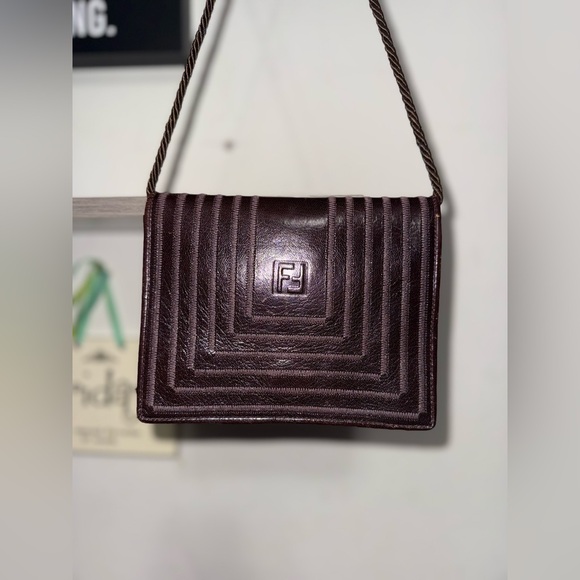 Fendi Vintage Small Leather Crossbody | Italy | COA Included - Picture 16 of 16